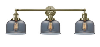 Bell - 3 Light - 32 inch - Antique Brass - Bath Vanity Light (3442|205-AB-G73-LED)