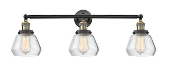 Fulton - 3 Light - 30 inch - Black Antique Brass - Bath Vanity Light (3442|205-BAB-G172-LED)