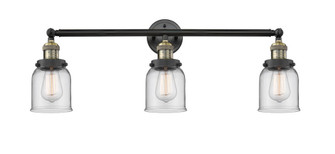 Bell - 3 Light - 30 inch - Black Antique Brass - Bath Vanity Light (3442|205-BAB-G52)