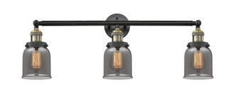 Bell - 3 Light - 30 inch - Black Antique Brass - Bath Vanity Light (3442|205-BAB-G53)