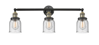 Bell - 3 Light - 30 inch - Black Antique Brass - Bath Vanity Light (3442|205-BAB-G54-LED)