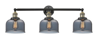 Bell - 3 Light - 32 inch - Black Antique Brass - Bath Vanity Light (3442|205-BAB-G73)