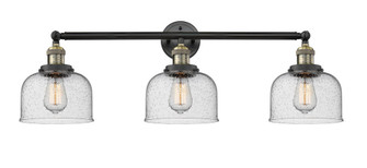 Bell - 3 Light - 32 inch - Black Antique Brass - Bath Vanity Light (3442|205-BAB-G74)