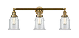 Canton - 3 Light - 30 inch - Brushed Brass - Bath Vanity Light (3442|205-BB-G182-LED)