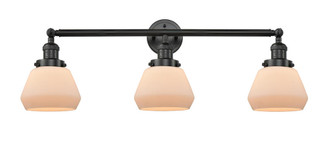 Fulton - 3 Light - 30 inch - Matte Black - Bath Vanity Light (3442|205-BK-G171-LED)