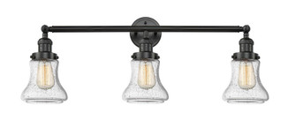Bellmont - 3 Light - 30 inch - Matte Black - Bath Vanity Light (3442|205-BK-G194-LED)