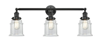 Canton - 3 Light - 30 inch - Oil Rubbed Bronze - Bath Vanity Light (3442|205-OB-G182-LED)