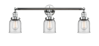 Bell - 3 Light - 30 inch - Polished Chrome - Bath Vanity Light (3442|205-PC-G52-LED)