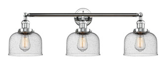 Bell - 3 Light - 32 inch - Polished Chrome - Bath Vanity Light (3442|205-PC-G74-LED)
