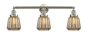 Chatham - 3 Light - 30 inch - Brushed Satin Nickel - Bath Vanity Light (3442|205-SN-G146-LED)