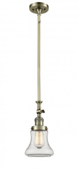 Bellmont - 1 Light - 6 inch - Antique Brass - Stem Hung - Adjustable Mini Pendant (3442|206-AB-G192-LED)