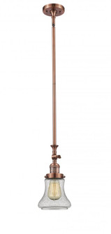 Bellmont - 1 Light - 6 inch - Antique Copper - Stem Hung - Adjustable Mini Pendant (3442|206-AC-G194-LED)