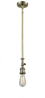 Bare Bulb 1 Light Mini Pendant (3442|206NH-AB)