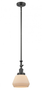 Fulton - 1 Light - 7 inch - Oil Rubbed Bronze - Stem Hung - Adjustable Mini Pendant (3442|206-OB-G171-LED)