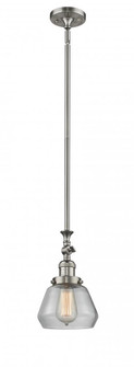 Fulton - 1 Light - 7 inch - Brushed Satin Nickel - Stem Hung - Adjustable Mini Pendant (3442|206-SN-G172-LED)