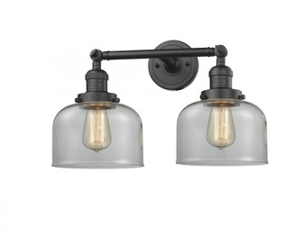 Bell - 2 Light - 19 inch - Oil Rubbed Bronze - Adjustable Bath Vanity Light (3442|208-OB-G72-LED)