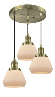 Fulton 3 Light Multi-Pendant (3442|211/3-AB-G171)