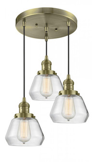 Fulton 3 Light Multi-Pendant (3442|211/3-AB-G172)