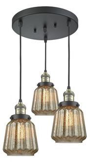 Chatham 3 Light Multi-Pendant (3442|211/3-BAB-G146)