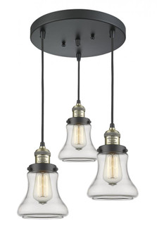 Bellmont 3 Light Multi-Pendant (3442|211/3-BAB-G192)