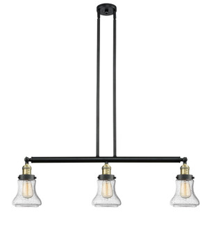 Bellmont - 3 Light - 39 inch - Black Antique Brass - Stem Hung - Adjustable Island Light (3442|213-BAB-G194-LED)