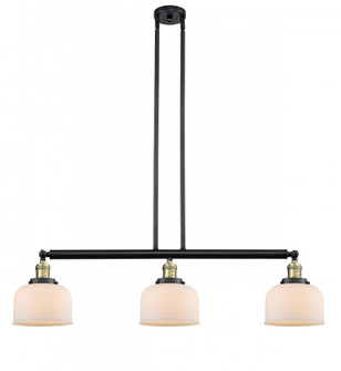 Bell - 3 Light - 41 inch - Black Antique Brass - Stem Hung - Island Light (3442|213-BAB-G71)