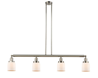 Bell - 4 Light - 50 inch - Polished Nickel - Stem Hung - Adjustable Island Light (3442|214-PN-G51-LED)