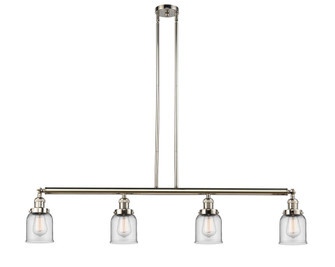 Bell - 4 Light - 50 inch - Polished Nickel - Stem Hung - Adjustable Island Light (3442|214-PN-G52-LED)