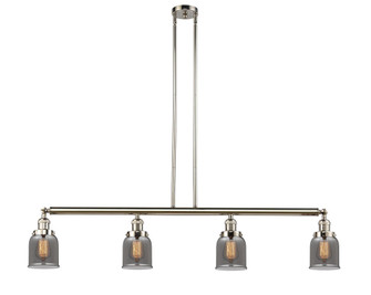 Bell - 4 Light - 50 inch - Polished Nickel - Stem Hung - Adjustable Island Light (3442|214-PN-G53-LED)