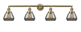 Fulton - 4 Light - 43 inch - Antique Brass - Adjustable Bath Vanity Light (3442|215-AB-G173)
