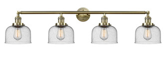 Bell - 4 Light - 44 inch - Antique Brass - Adjustable Bath Vanity Light (3442|215-AB-G74-LED)