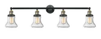 Bellmont - 4 Light - 42 inch - Black Antique Brass - Adjustable Bath Vanity Light (3442|215-BAB-G194-LED)
