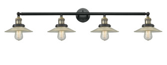 Halophane - 4 Light - 45 inch - Black Antique Brass - Adjustable Bath Vanity Light (3442|215-BAB-G2)