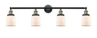 Bell - 4 Light - 42 inch - Black Antique Brass - Adjustable Bath Vanity Light (3442|215-BAB-G51-LED)