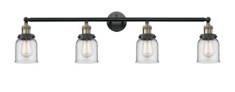 Bell - 4 Light - 42 inch - Black Antique Brass - Adjustable Bath Vanity Light (3442|215-BAB-G52)