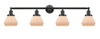 Fulton - 4 Light - 43 inch - Oil Rubbed Bronze - Adjustable Bath Vanity Light (3442|215-OB-G171-LED)