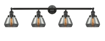 Fulton - 4 Light - 43 inch - Oil Rubbed Bronze - Adjustable Bath Vanity Light (3442|215-OB-G173-LED)