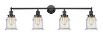 Canton - 4 Light - 42 inch - Oil Rubbed Bronze - Adjustable Bath Vanity Light (3442|215-OB-G184-LED)