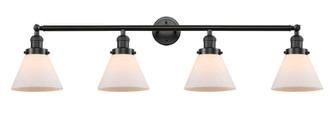 Cone - 4 Light - 44 inch - Oil Rubbed Bronze - Adjustable Bath Vanity Light (3442|215-OB-G41-LED)