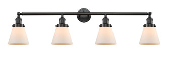 Cone - 4 Light - 42 inch - Oil Rubbed Bronze - Adjustable Bath Vanity Light (3442|215-OB-G61-LED)