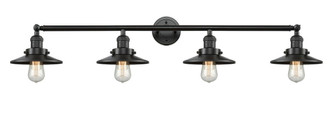 Railroad - 4 Light - 44 inch - Oil Rubbed Bronze - Adjustable Bath Vanity Light (3442|215-OB-M5-LED)