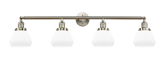 Fulton - 4 Light - 43 inch - Brushed Satin Nickel - Adjustable Bath Vanity Light (3442|215-SN-G171-LED)