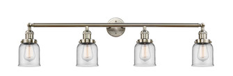 Bell - 4 Light - 42 inch - Brushed Satin Nickel - Adjustable Bath Vanity Light (3442|215-SN-G52-LED)