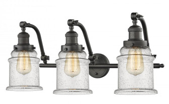 Canton - 3 Light - 28 inch - Oil Rubbed Bronze - Adjustable Bath Vanity Light (3442|515-3W-OB-G184-LED)