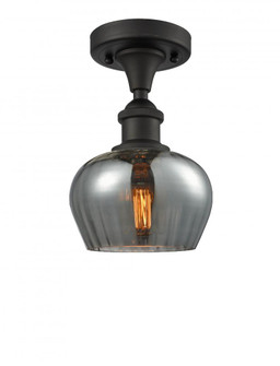 Fenton - 1 Light - 7 inch - Oil Rubbed Bronze - Semi-Flush Mount (3442|516-1C-OB-G93-LED)