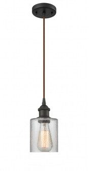 Cobbleskill - 1 Light - 5 inch - Oil Rubbed Bronze - Cord hung - Mini Pendant (3442|516-1P-OB-G112-LED)