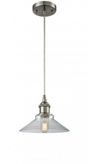 Orwell - 1 Light - 8 inch - Brushed Satin Nickel - Cord hung - Mini Pendant (3442|516-1P-SN-G132-LED)
