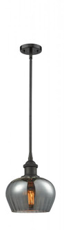Fenton - 1 Light - 7 inch - Oil Rubbed Bronze - Mini Pendant (3442|516-1S-OB-G93-LED)