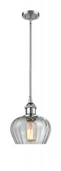 Fenton - 1 Light - 7 inch - Polished Chrome - Mini Pendant (3442|516-1S-PC-G92-LED)