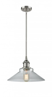 Orwell - 1 Light - 8 inch - Brushed Satin Nickel - Mini Pendant (3442|516-1S-SN-G132-LED)